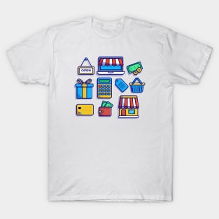 Shopping Element Set T-Shirt